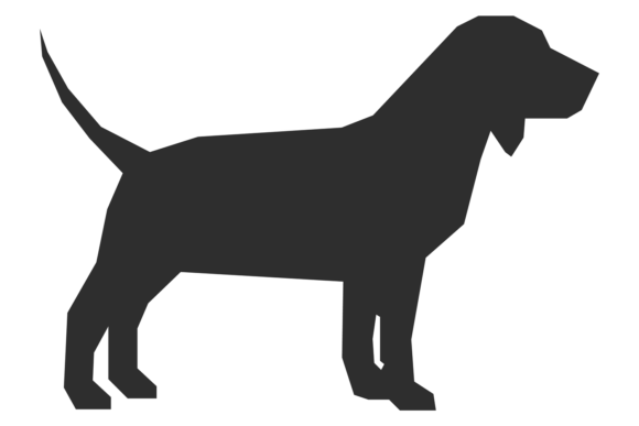 Beagle Black Silhouette: The Ultimate Animal Icon for Designers