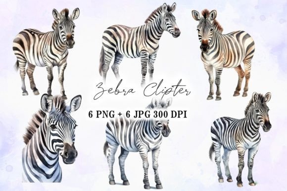 Bring Playful Character to Your Projects with Zebra Illustration