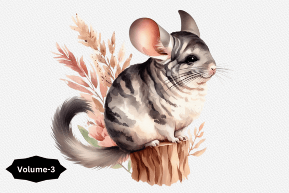 Bringing Whimsy to Life: The Pet Animal Clipart Chinchilla Collection