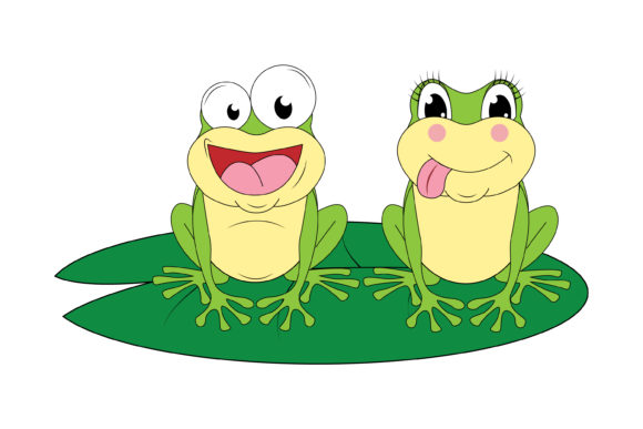 Cute Frog Animal Cartoon: A Playful Asset for Your Brand
