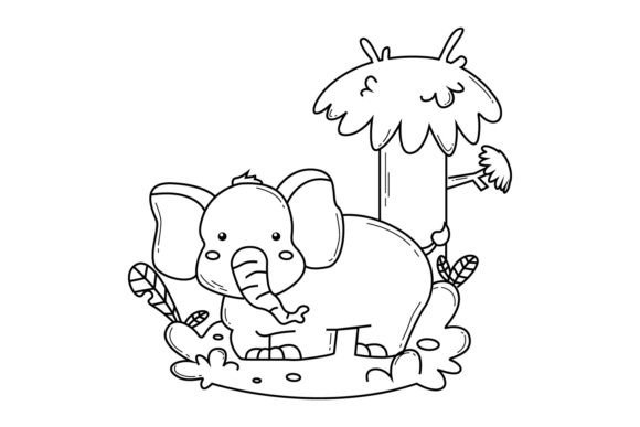 Jungle Animal Coloring Book Design Art: A Designer's Guide to Wild Creativity